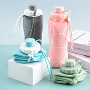 Portable Foldable Water Bottle | BPA-Free Silicone | Outdoor,school & Travel Essential